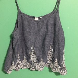 Spaghetti Strap Crop Top